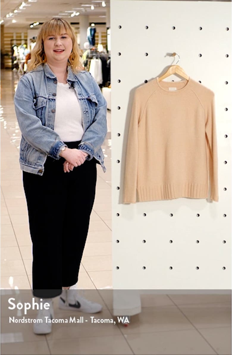 Cozy Rolled Crewneck Sweater, sales video thumbnail