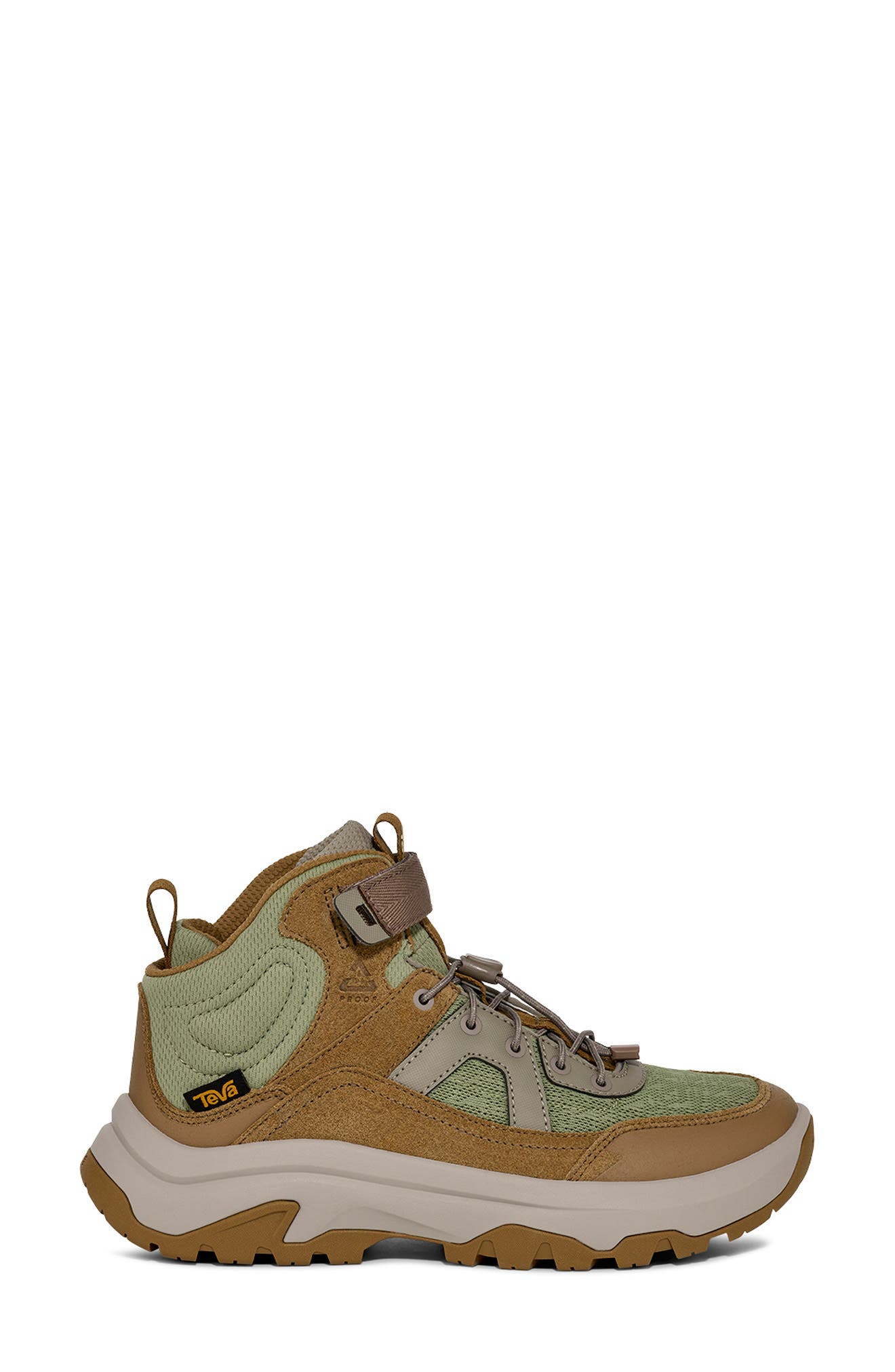 Hurricane Daybreaker Mid Hiking Boot, Alternate, color, HONEY BROWN/ SAGE
