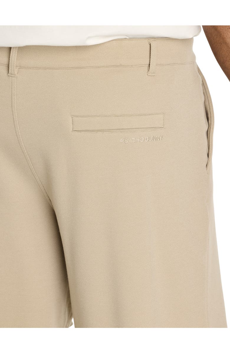 Psycho Bunny Big & Tall Shiro Honeycomb Shorts, Alternate, color, Stone