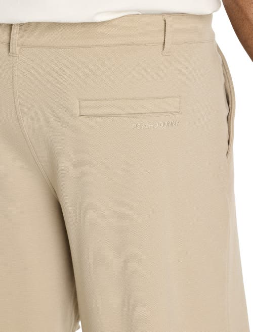Psycho Bunny Big & Tall Shiro Honeycomb Shorts In Stone