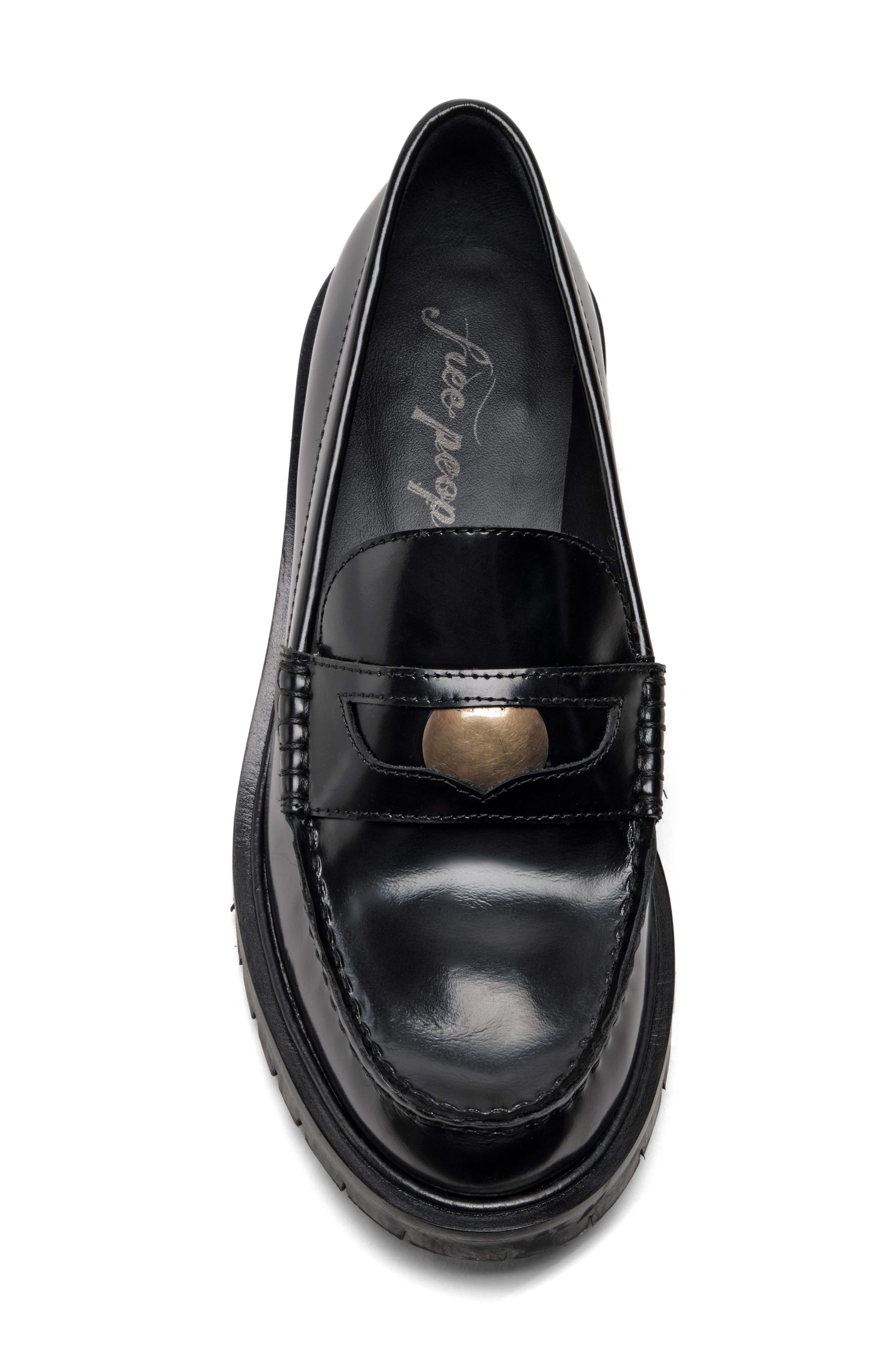 Free People Liv Penny Loafer, Alternate, color, 