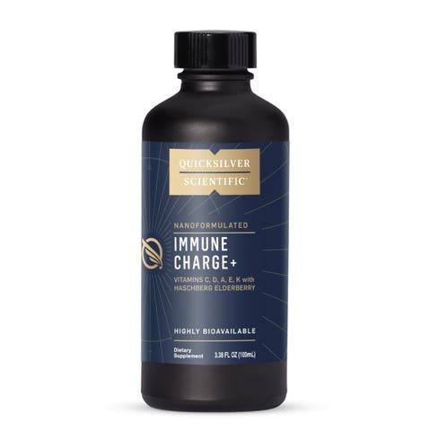 Immune Charge Supplement with Elderberry and  Vitamins A C D3
