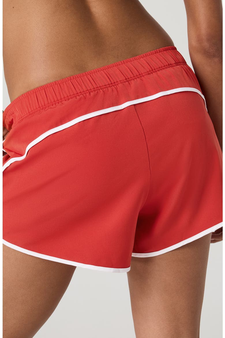 Clementine Retro Shorts, Alternate, color, CRIMSON