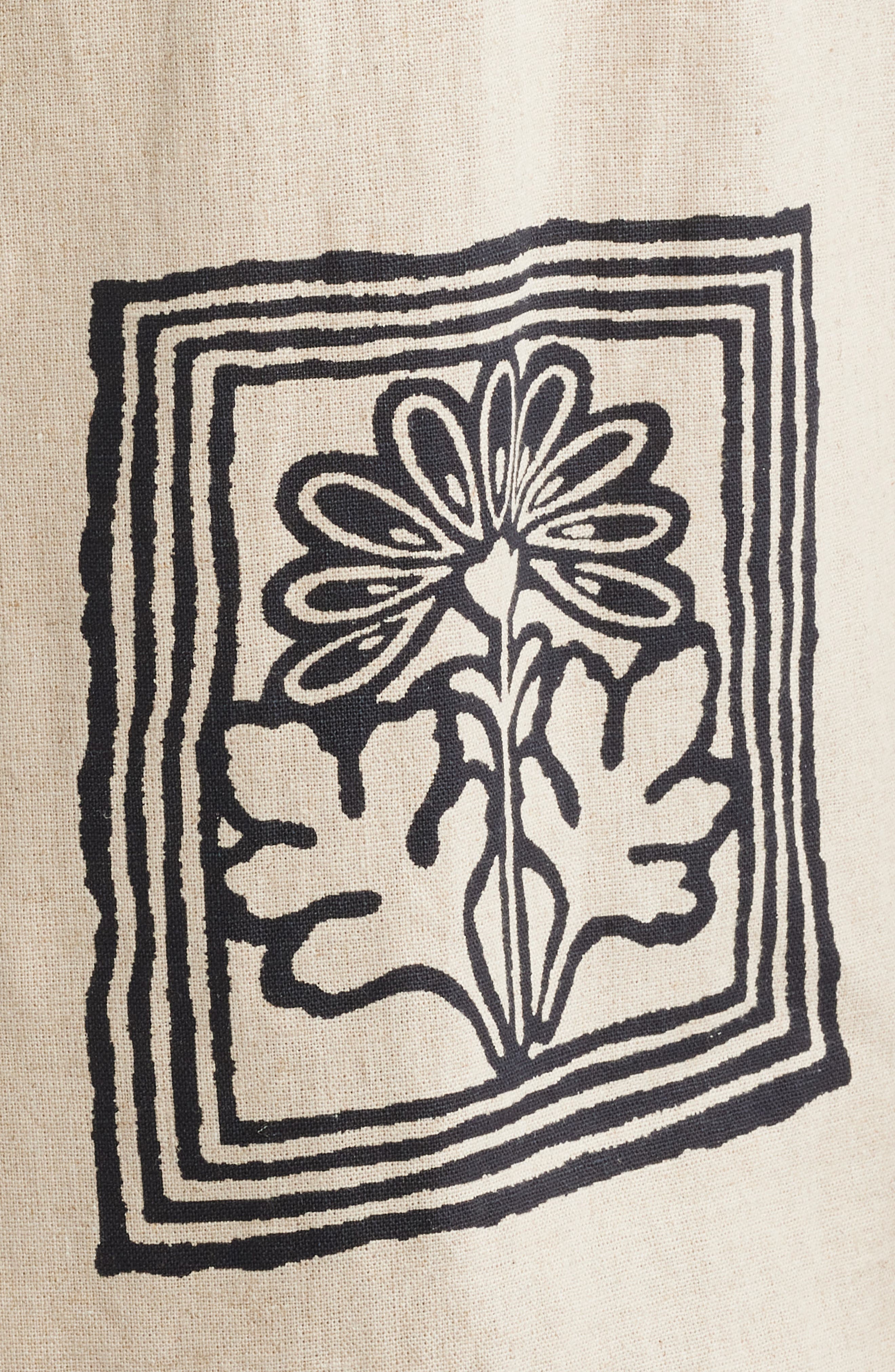 Ole 5396 Print Linen & Organic Cotton Camp Shirt