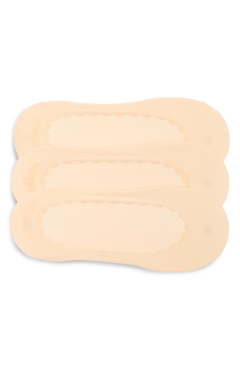 3-Pack Scallop Liner Socks