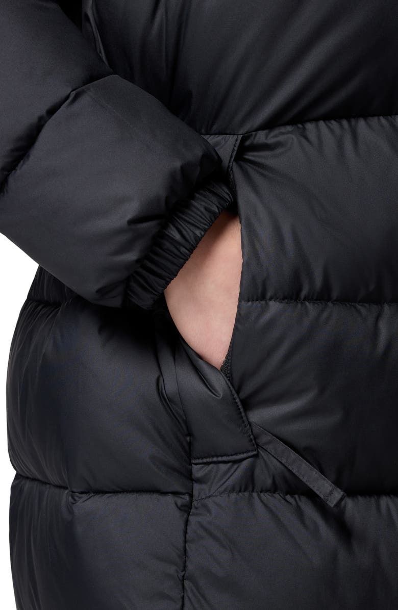 Columbia Pike Lake III Water Repellent Insulated Recycled Polyester Puffer Coat, Alternate, color, Black