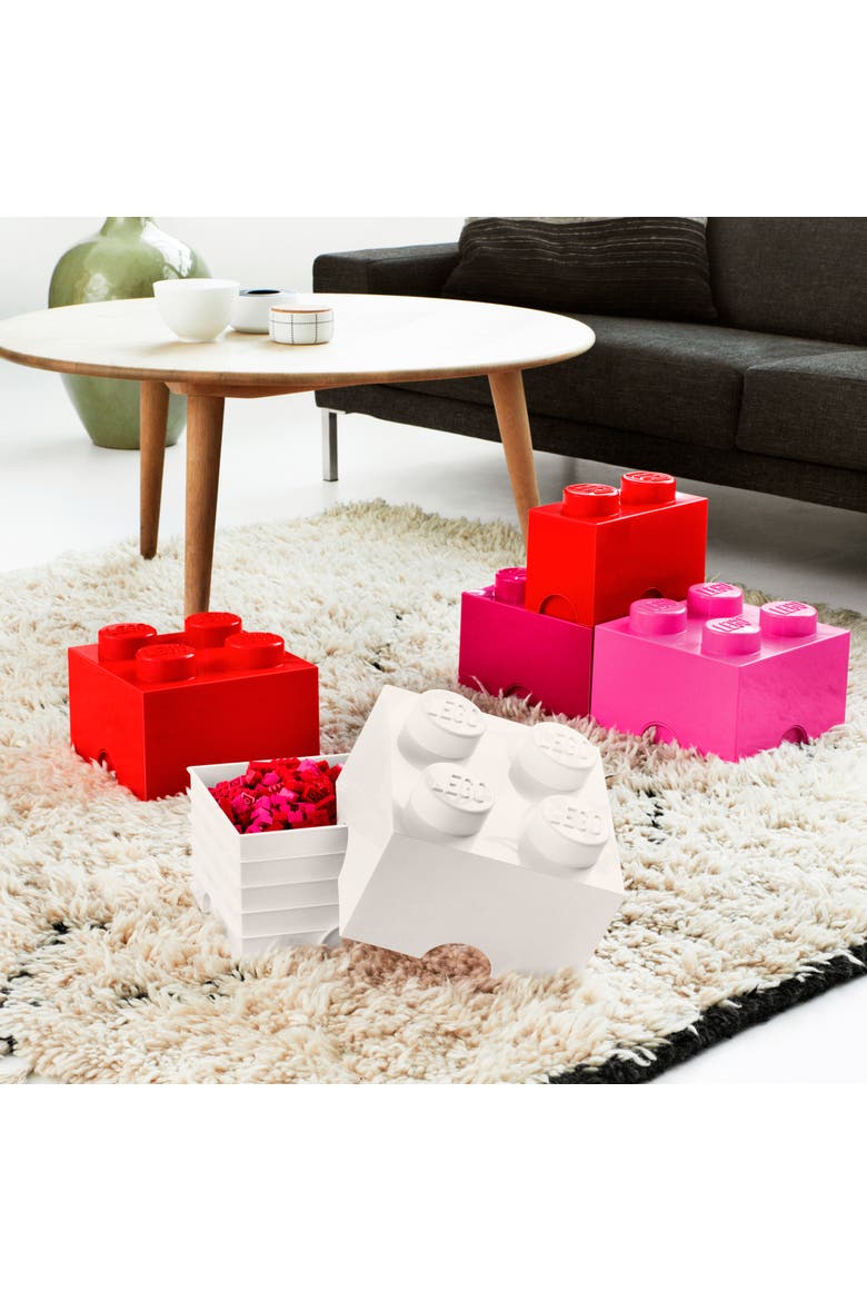 Storage Brick 4, White, Alternate, color, White