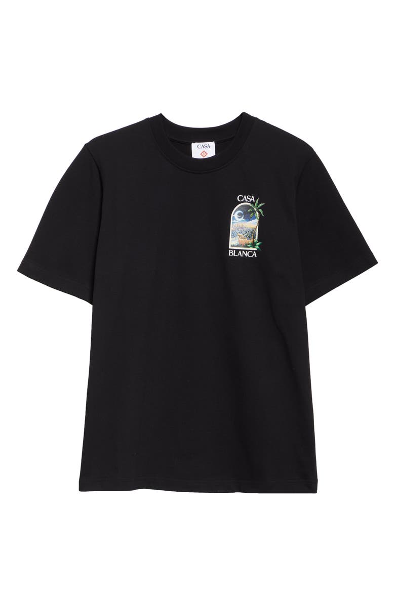 Casablanca LA Night Graphic T-Shirt, Alternate, color, 