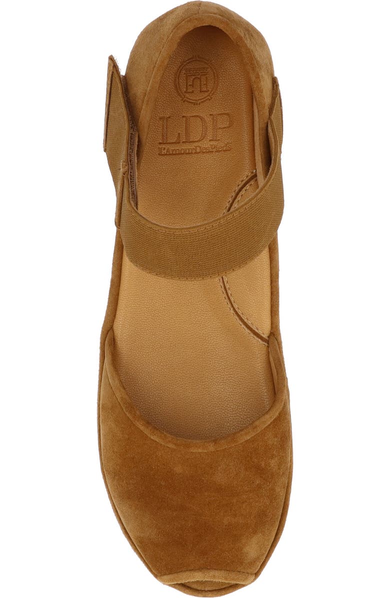 L'Amour des Pieds Amadour Platform Sandal, Alternate, color, Coffee