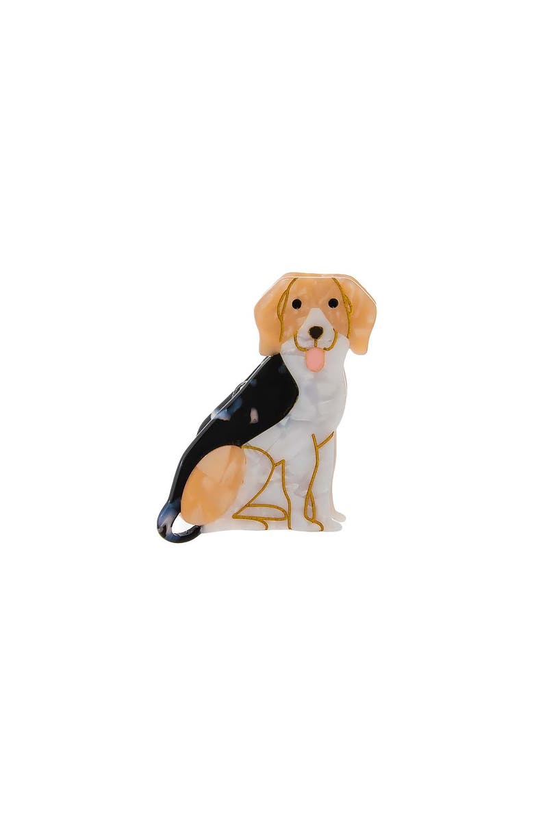 BY ADINA EDEN Beagle Dog Breed Hair Claw Clip, Main, color, Multi Color