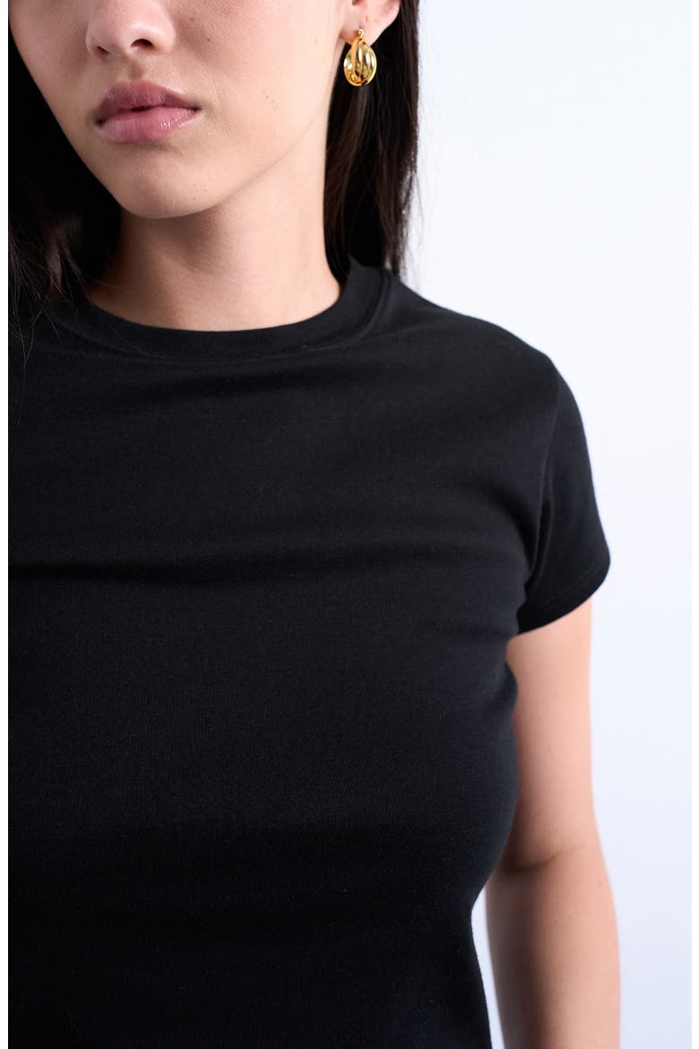 Everyday Cotton T-Shirt, Alternate, color, BLACK
