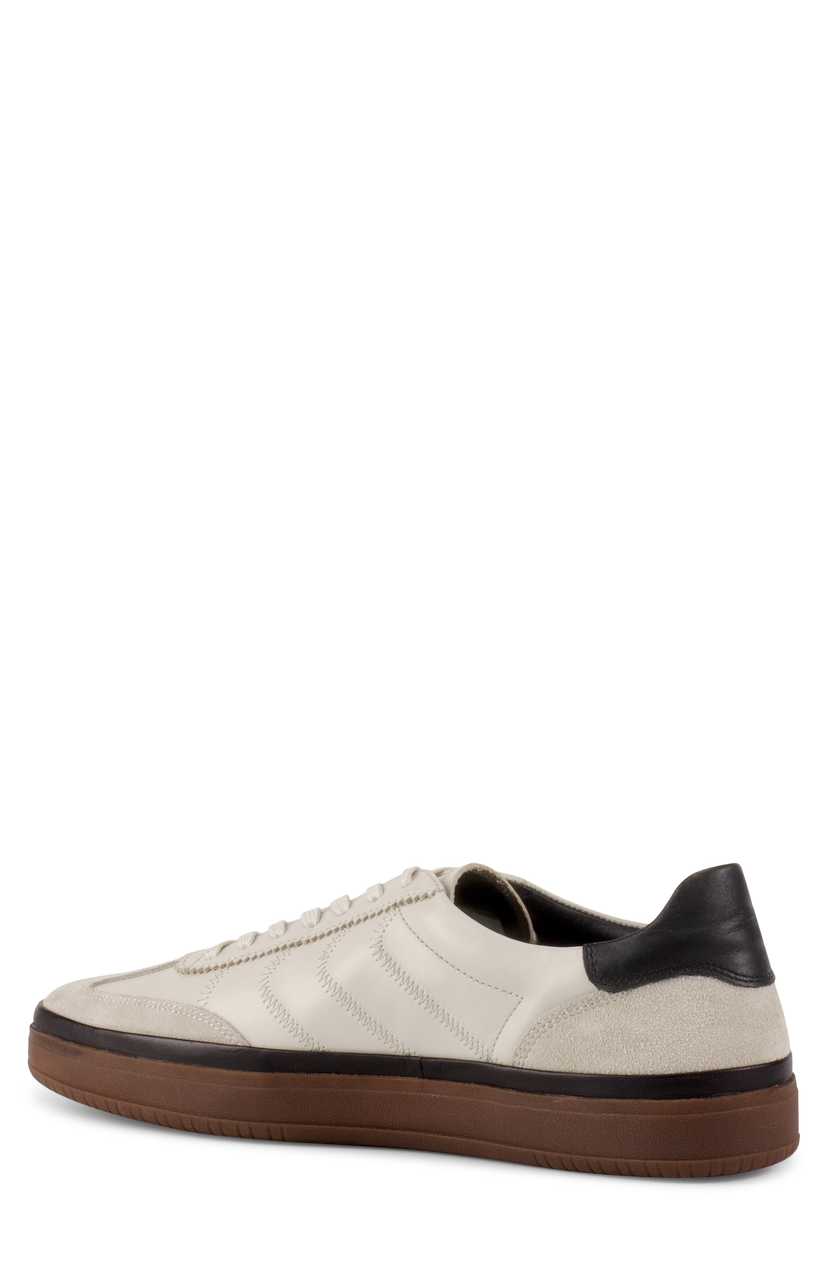 Leo Low Top Sneaker, Alternate, color, CREAM