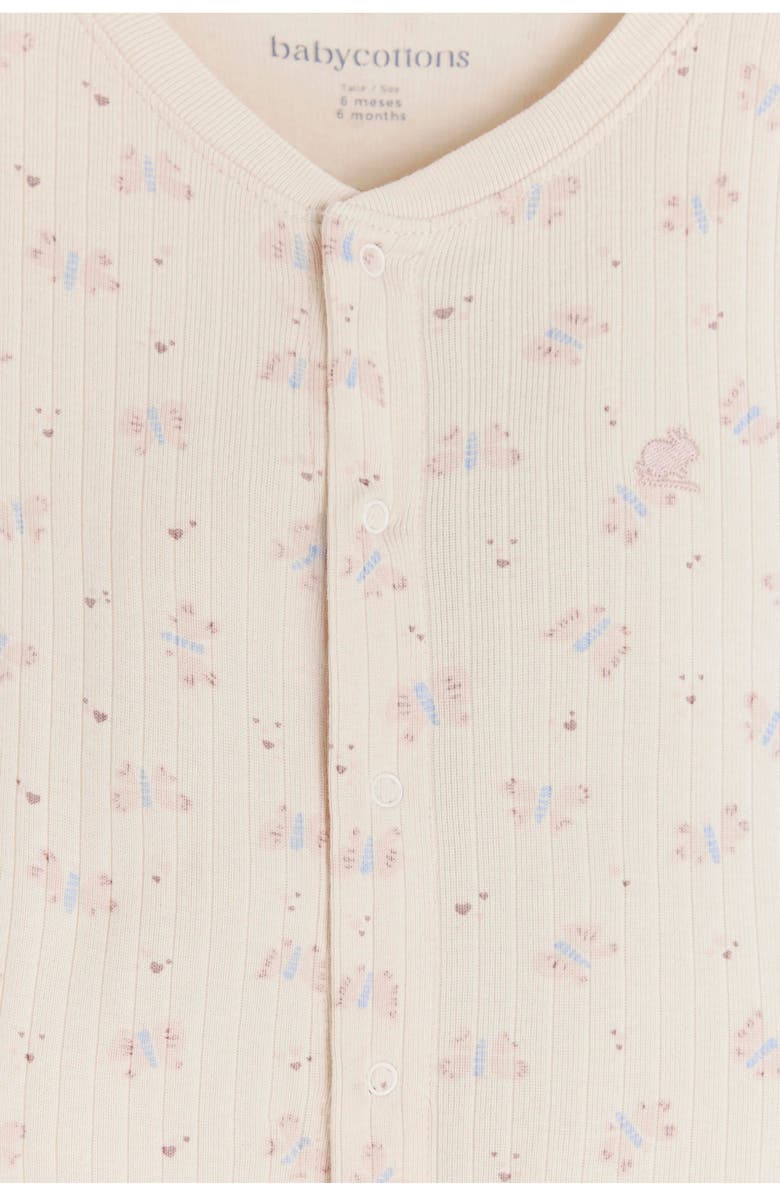 Babycottons Magic Wings Front-Snap Footie for Infant, Alternate, color, Full-Print