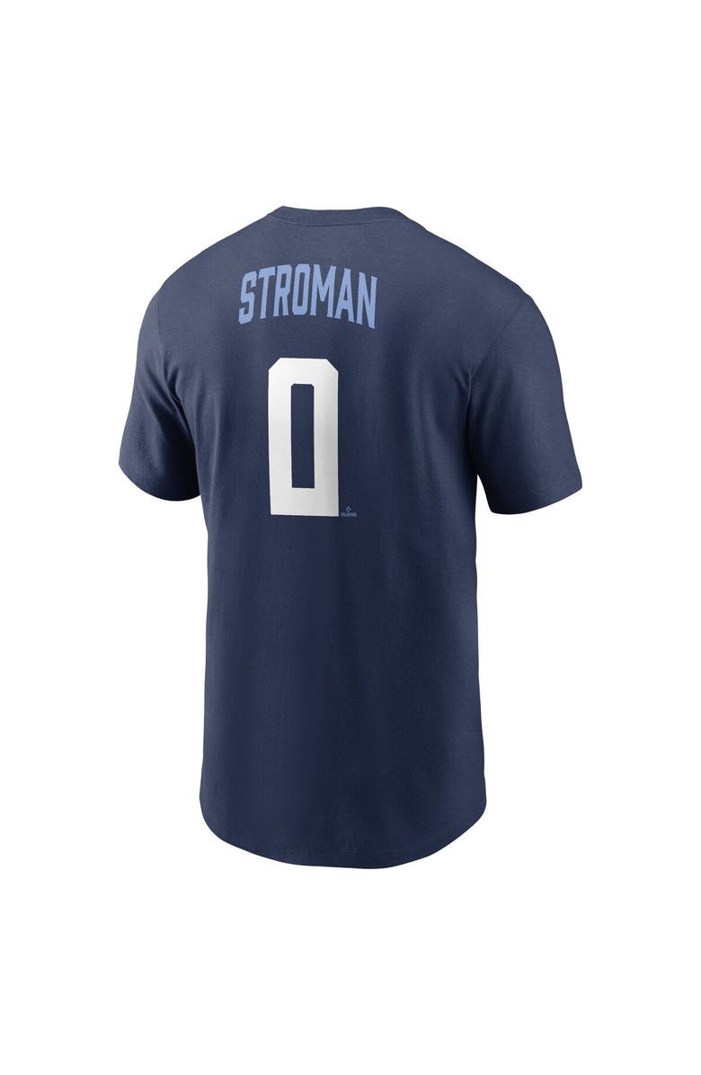 Nike Men's Nike Marcus Stroman Navy Chicago Cubs City Connect Name & Number T-Shirt, Alternate, color, 