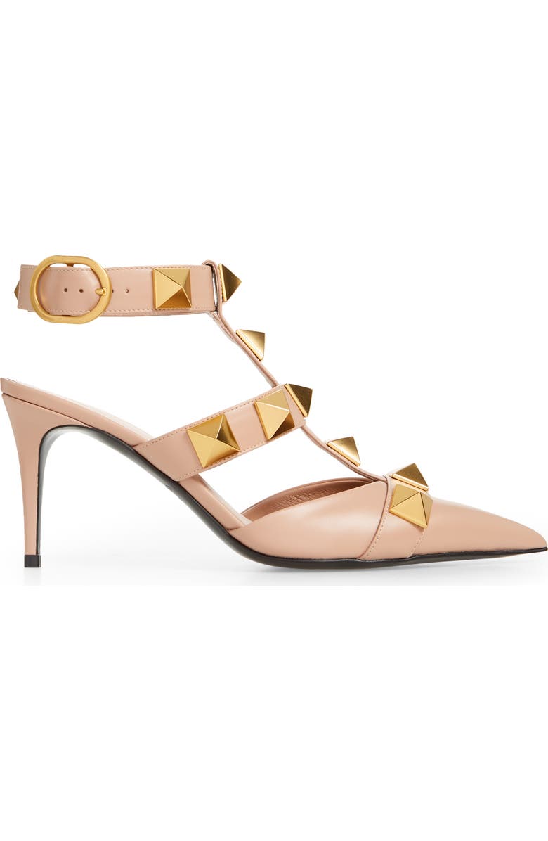 Valentino Garavani Roman Stud T-Strap Pump, Alternate, color,