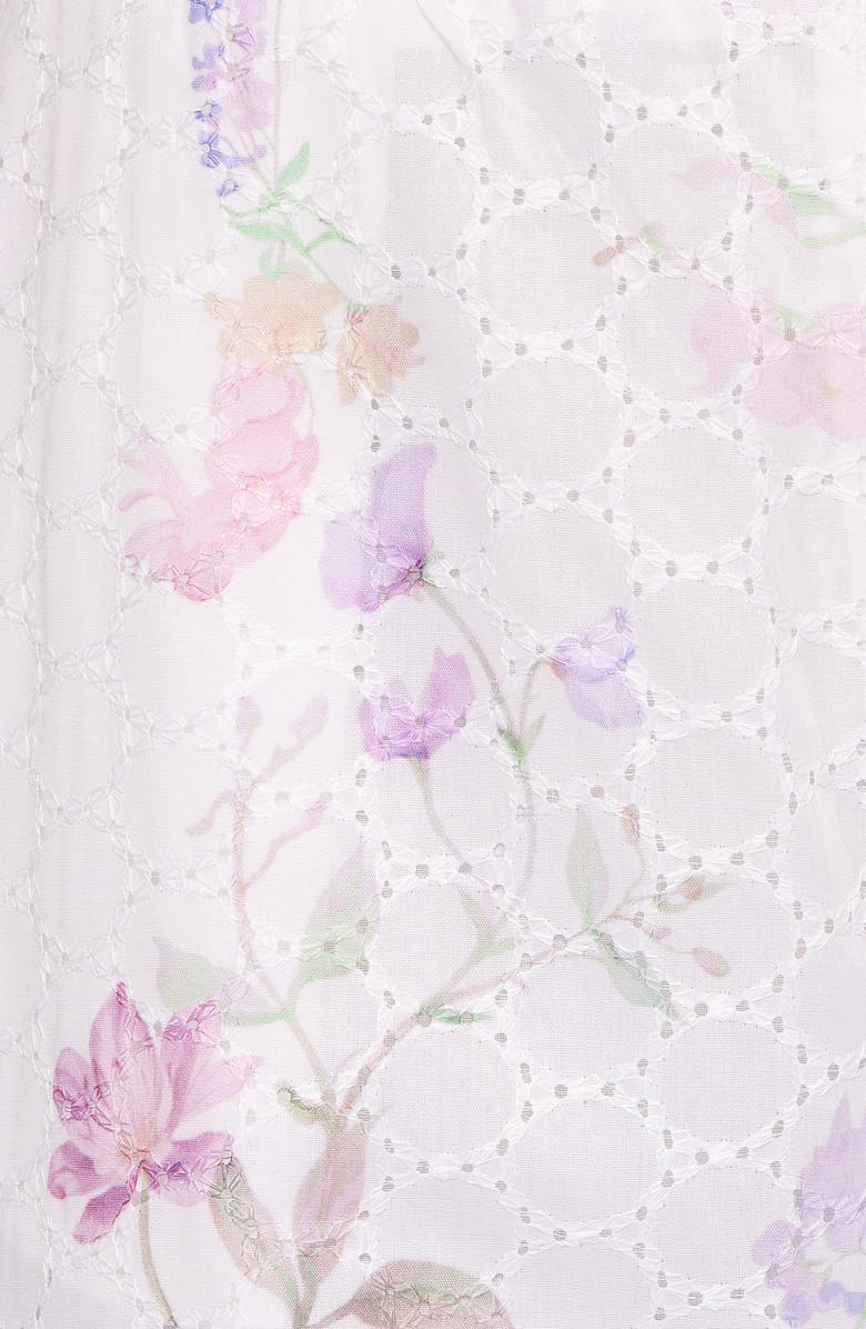 Petal & Pup Adams Floral Pants, Alternate, color, Purple Floral