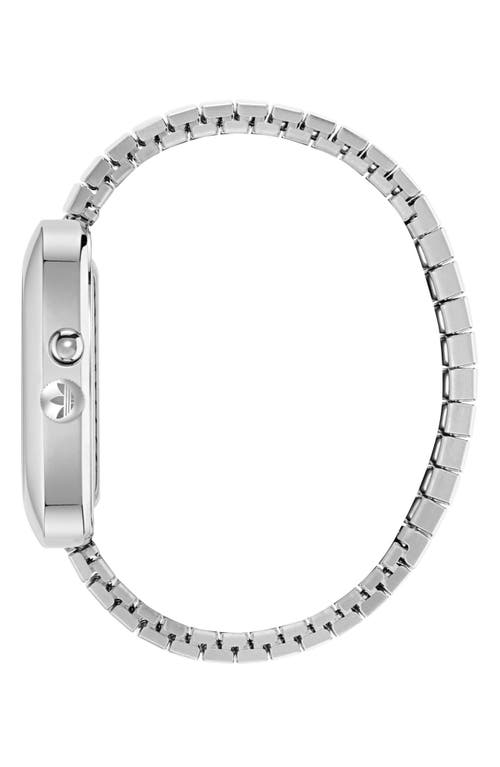 Adidas Originals Adidas Ao Style Chronograph Bracelet Watch, 37mm In Silver