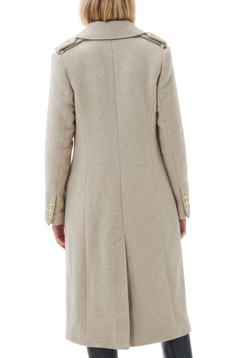 Barbour Inverraray Wool Blend Trench Coat, Alternate, color,