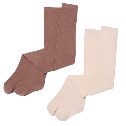 Footed Tights 2-pack
