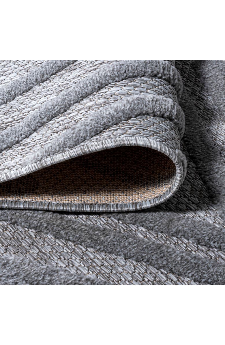 JONATHAN Y Balansat Moroccan Diamond Indoor/Outdoor Area Rug, Alternate, color, Light Gray