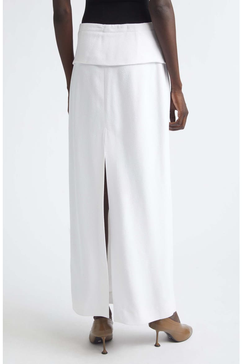 Liora Heavy Sable Maxi Skirt, Alternate, color, WHITE