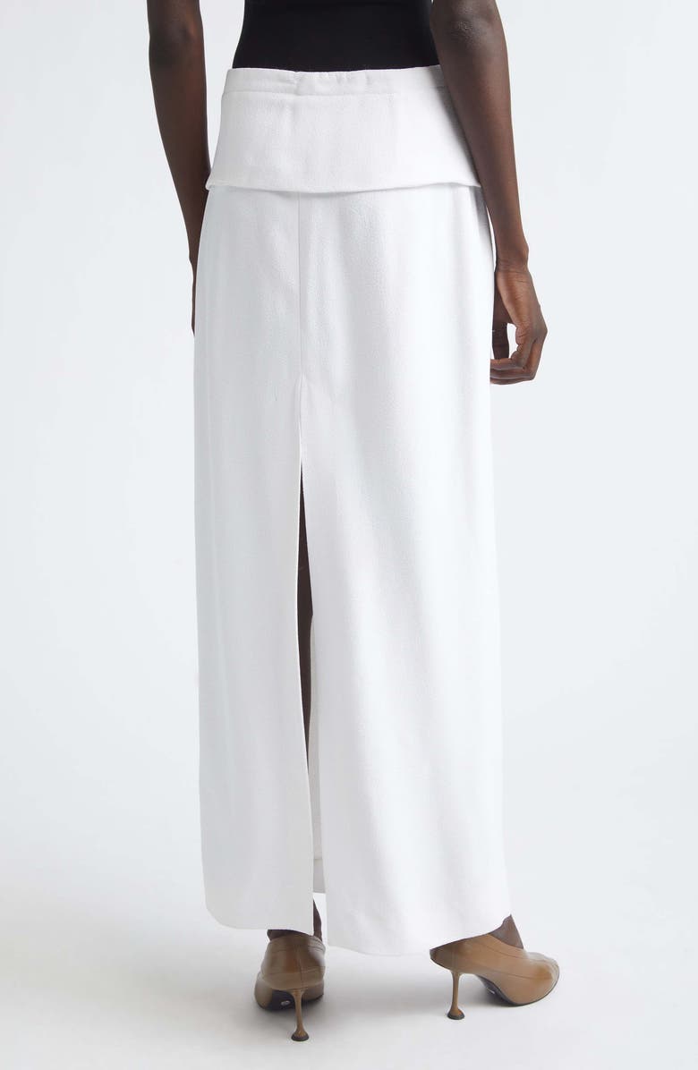 Proenza Schouler Liora Heavy Sable Maxi Skirt, Alternate, color, White