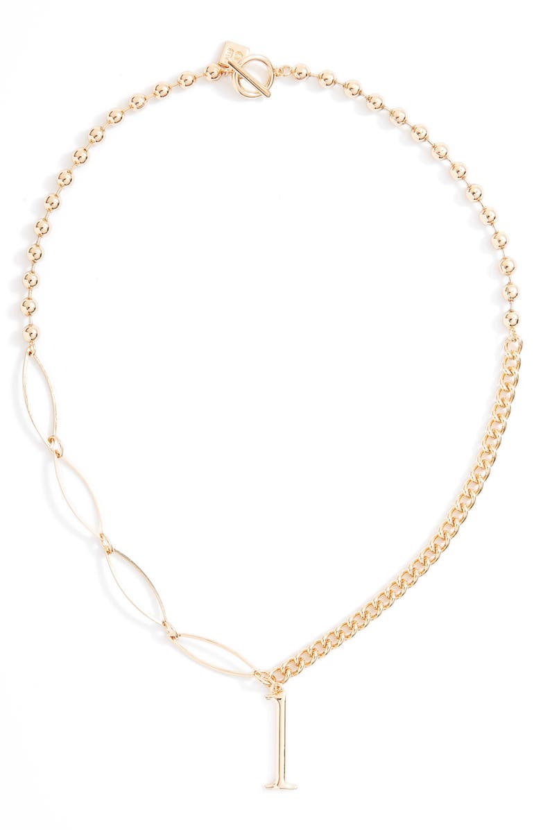 Open Edit Lucky Number Pendant Necklace, Main, color, 