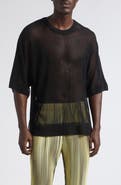 Homme Plissé Issey Miyake Washi Framework-T T-Shirt