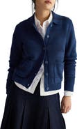 Seasalt Cornwall Nut Lane Collared Organic Cotton Cardigan
