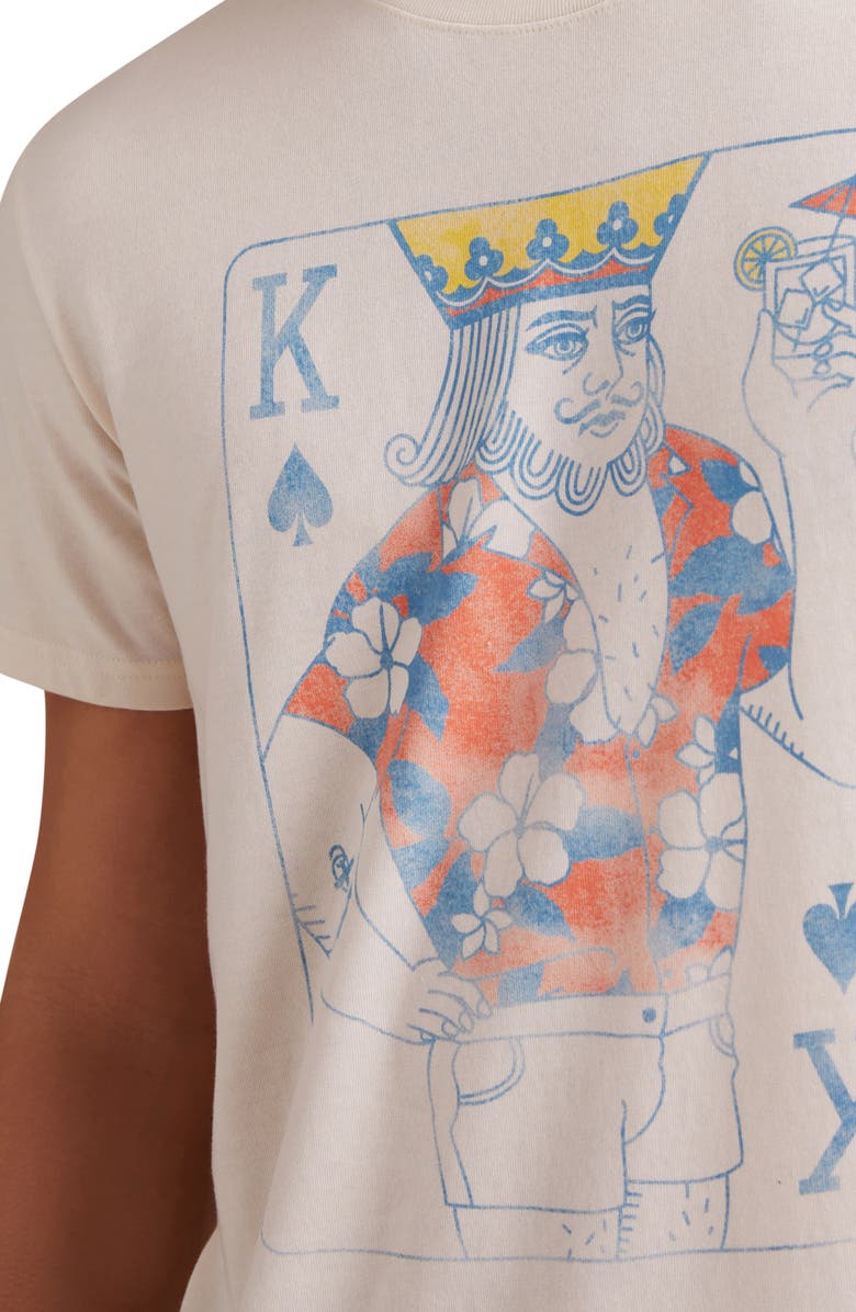 Lucky Brand Vacation King Graphic T-Shirt, Alternate, color, 