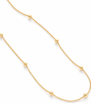 Ivy & Pearl Co. Dainty Dot Necklace