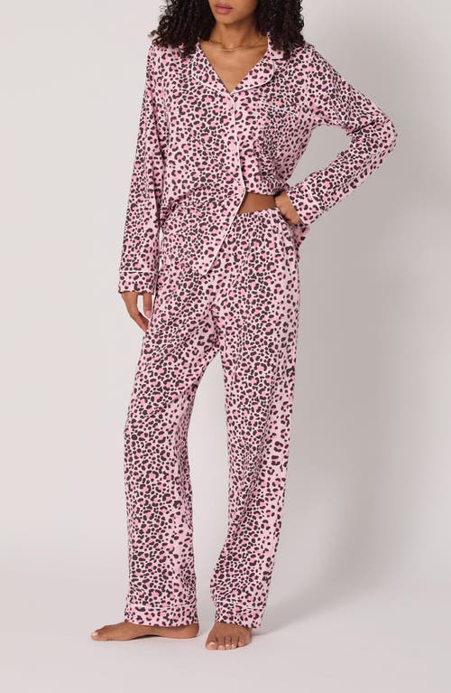Bedhead Pajamas Print Jersey Pajamas In Pink