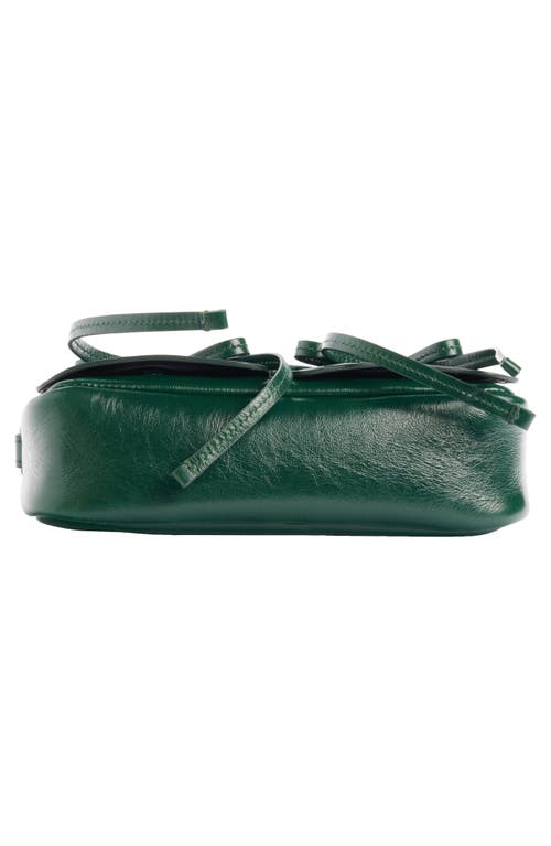 Acne Studios Women's Multipocket Lux Shoulder Bag In Dark Green