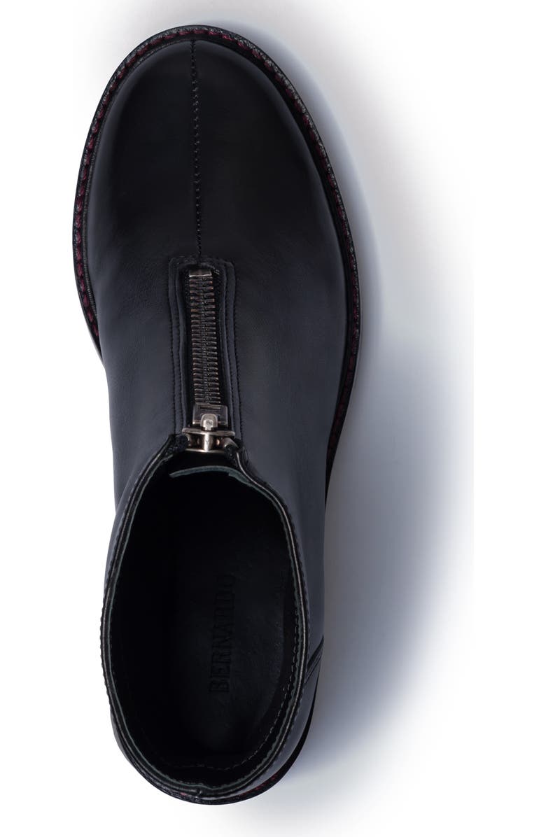 Bernardo Footwear Tess Front Zip Bootie, Alternate, color, Black