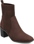 Journee Collection Harlowe Knit Bootie