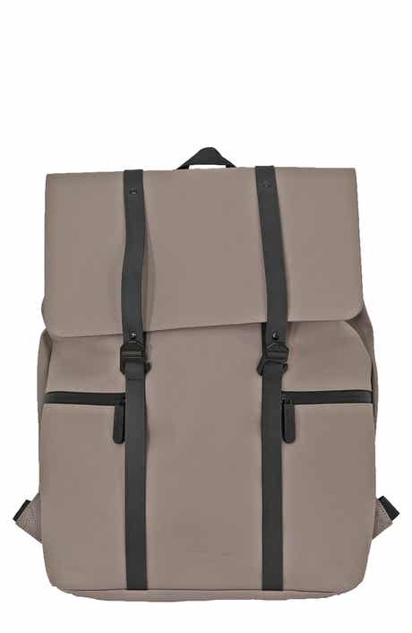 Foldover Rubberized Backpack
