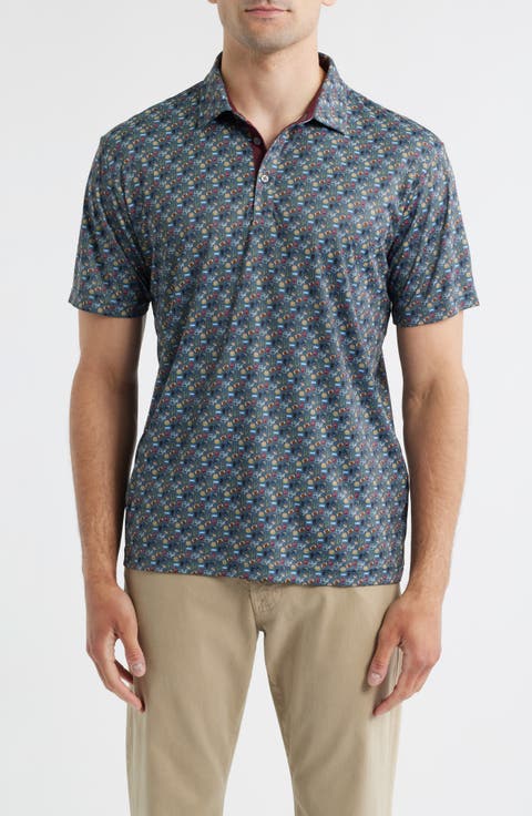 Joe Football Pattern Polo