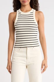 Marine Layer Lexi Stripe Rib Tank