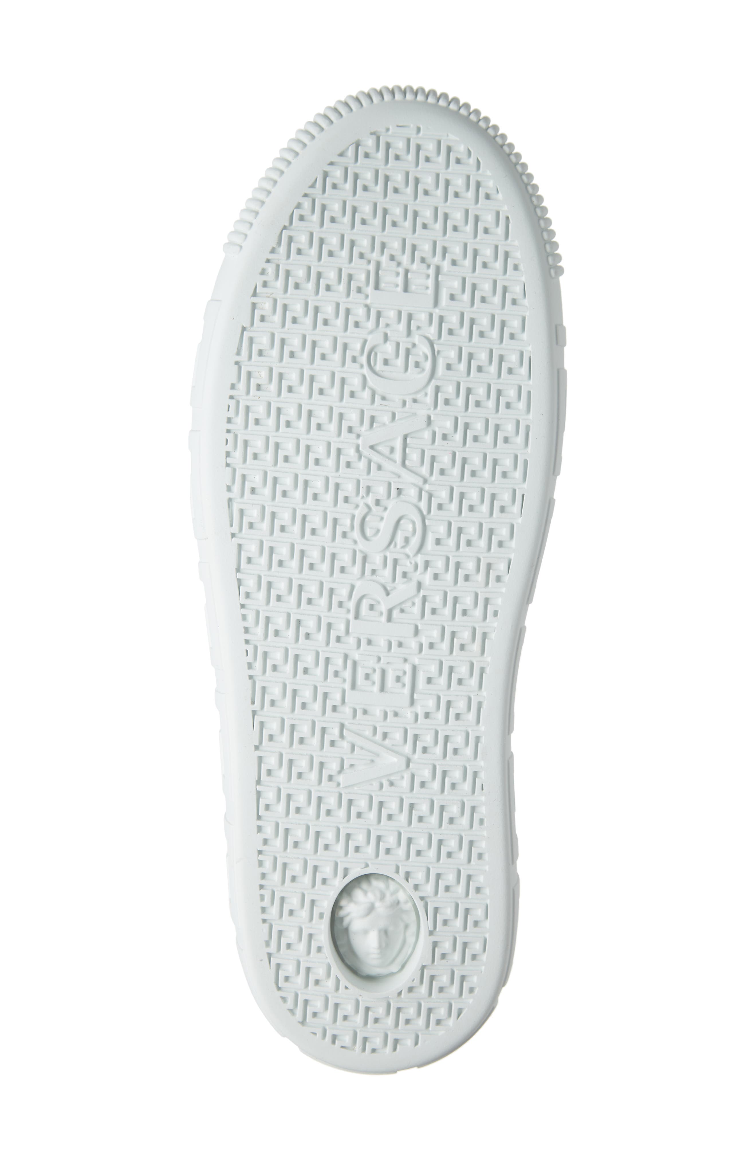 Versace Greca Logo Low Top Sneaker, Alternate, color, 