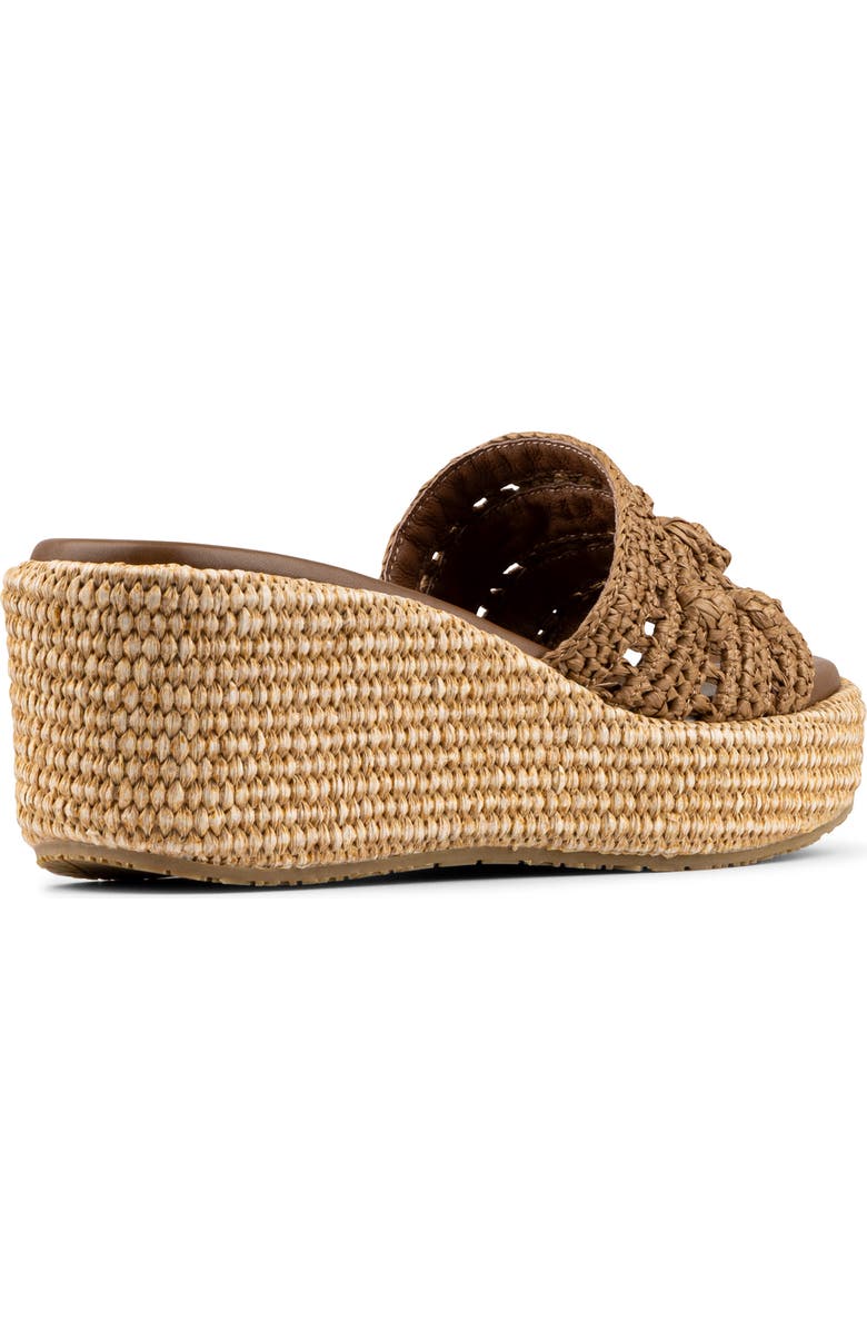 Donald Pliner Jakki Platform Wedge Sandal, Alternate, color, Saddle