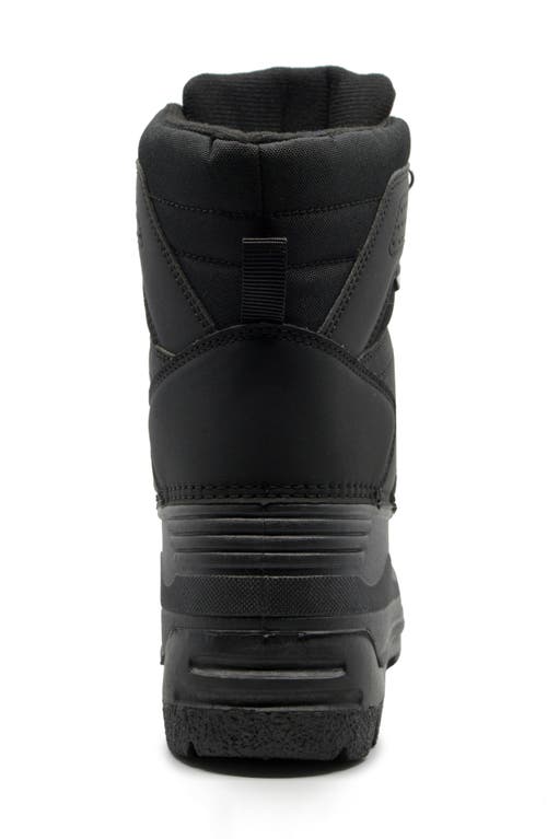 Polar Range Fowler Waterproof Snow Boot In Black