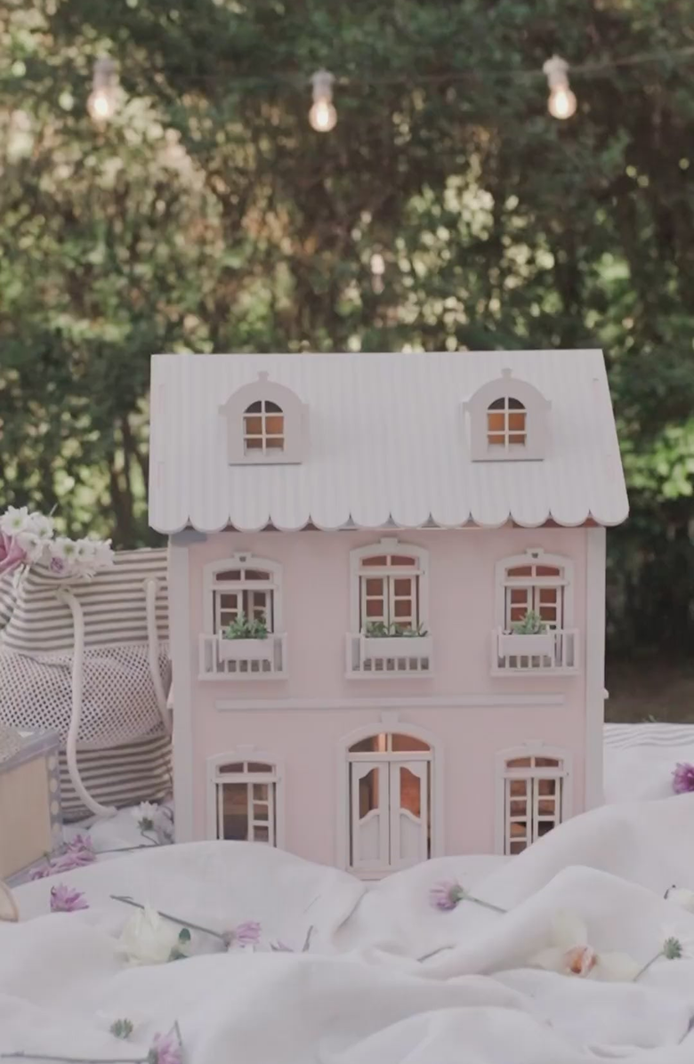 Little Forest Animals House of Nice French Riviera Dollhouse, Alternate, color, No Led / No Doll Family