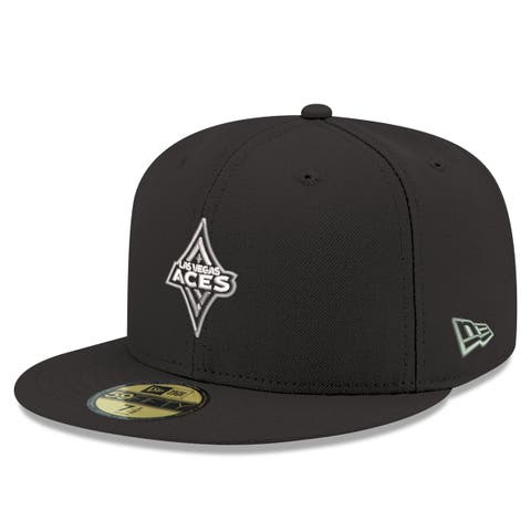 Men's New Era Black Las Vegas Aces Team 59FIFTY Fitted Hat