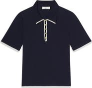 FRAME The Sport Tipped Cotton Polo