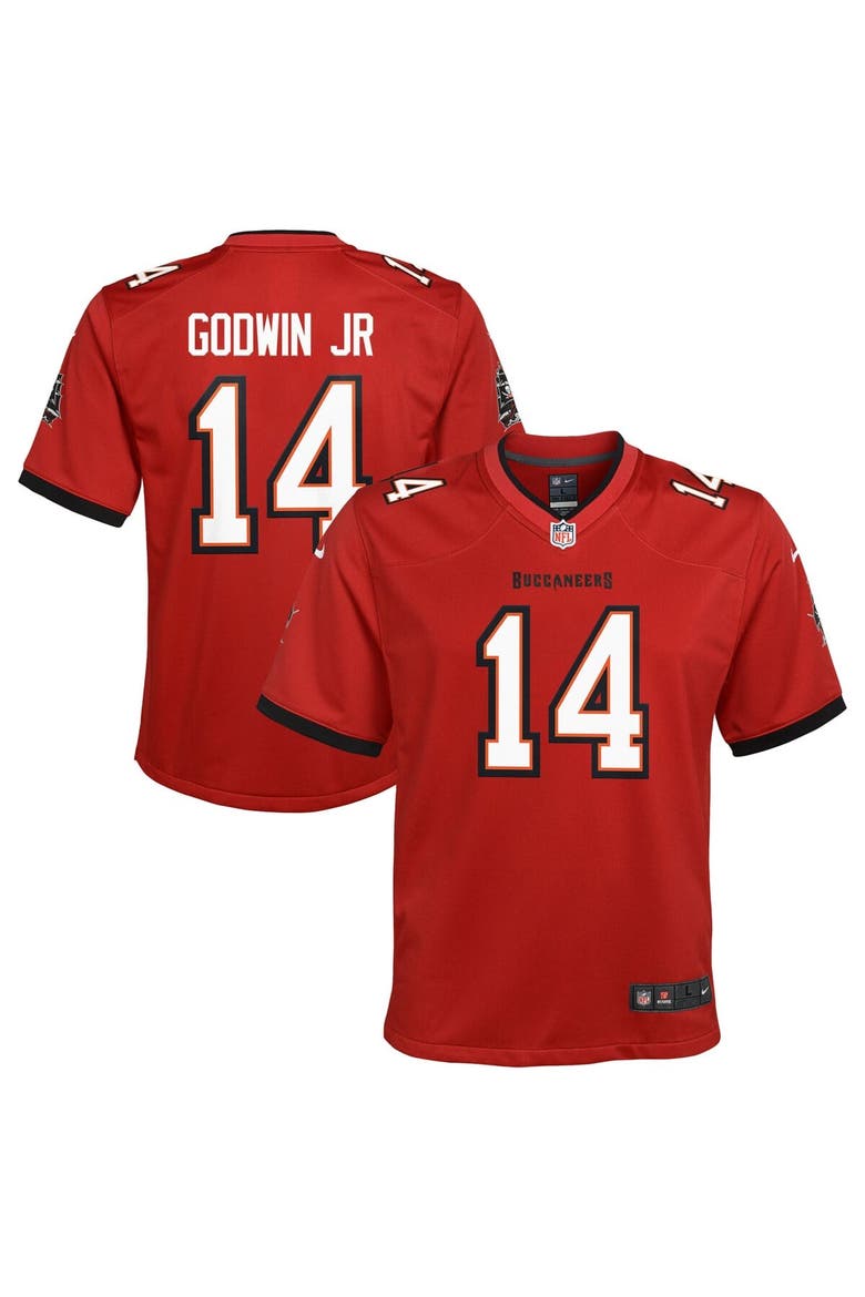 Youth Nike Chris Godwin Jr. Red Tampa Bay Buccaneers  Game Jersey, Main, color, Red