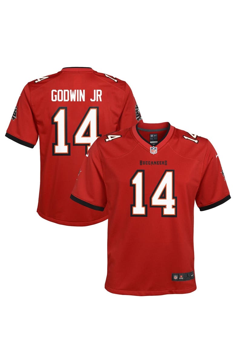 Nike Youth Nike Chris Godwin Jr. Red Tampa Bay Buccaneers  Game Jersey, Main, color, Red