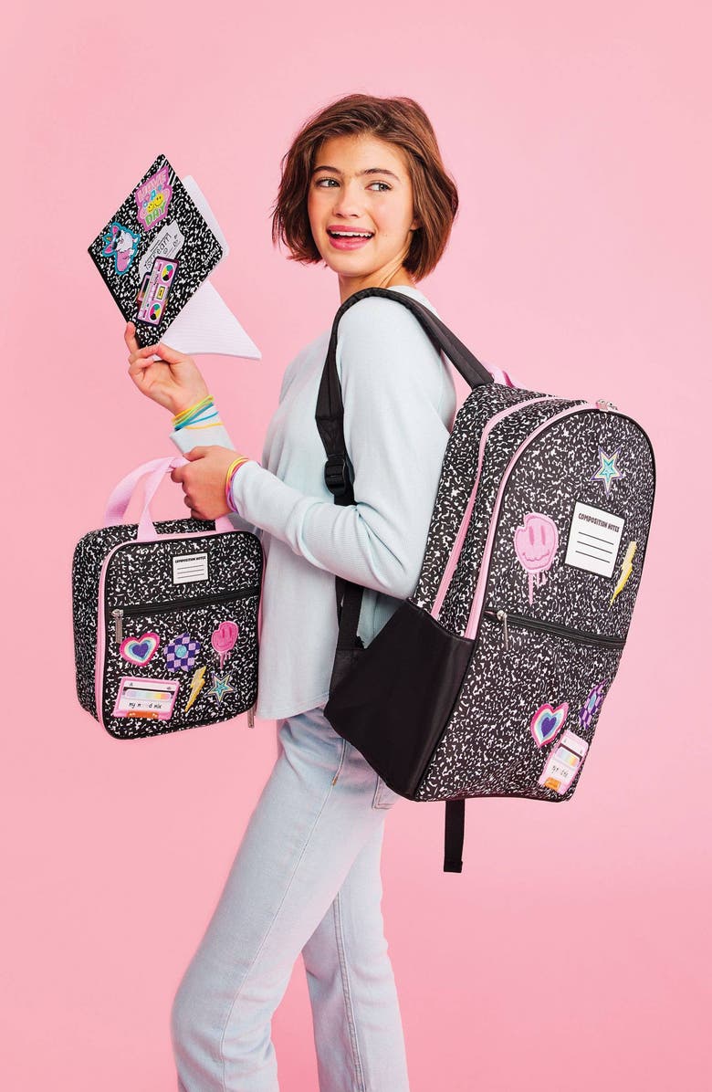 Iscream Kids' Throwback Mix Backpack, Alternate, color,