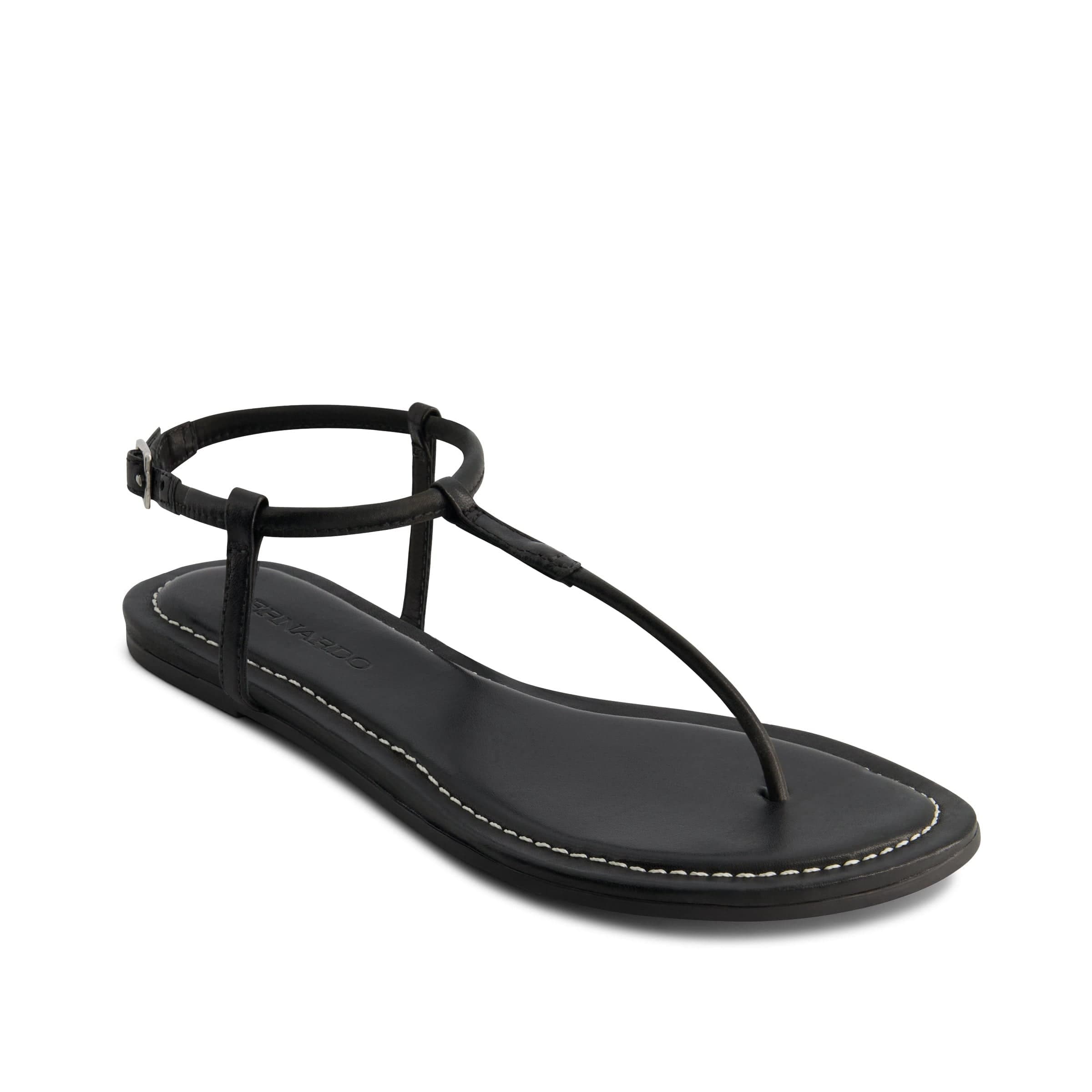 Bernardo Footwear Hercu T-Strap Sandal, Alternate, color, Black