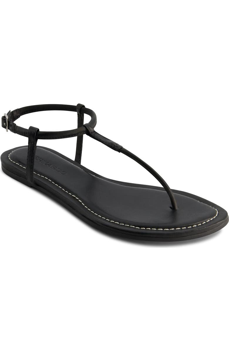 Bernardo Footwear Hercu T-Strap Sandal, Alternate, color, Black