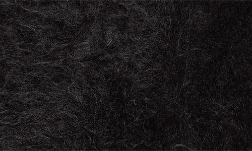 Acne Studios Kaul Hairy Cardigan In Black